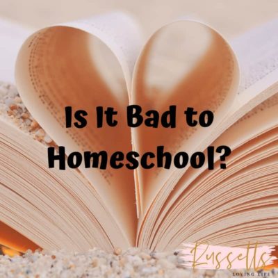 is it bad to homeschool