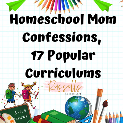 Homeschool Mom Confessions, 17 Popular Curriculums