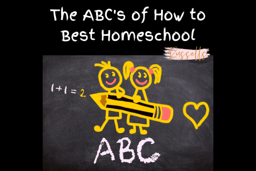The ABC's of How to Best Homeschool